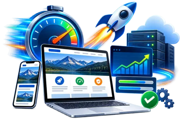 web design for speed and performance