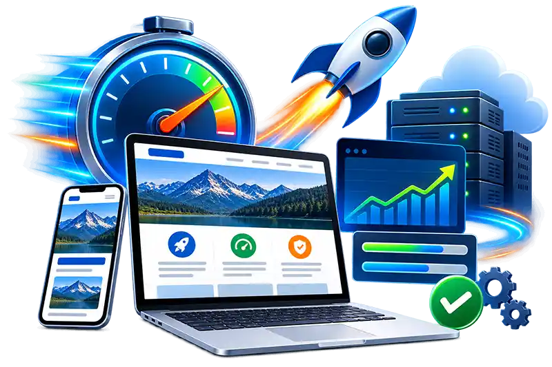 web design for speed and performance