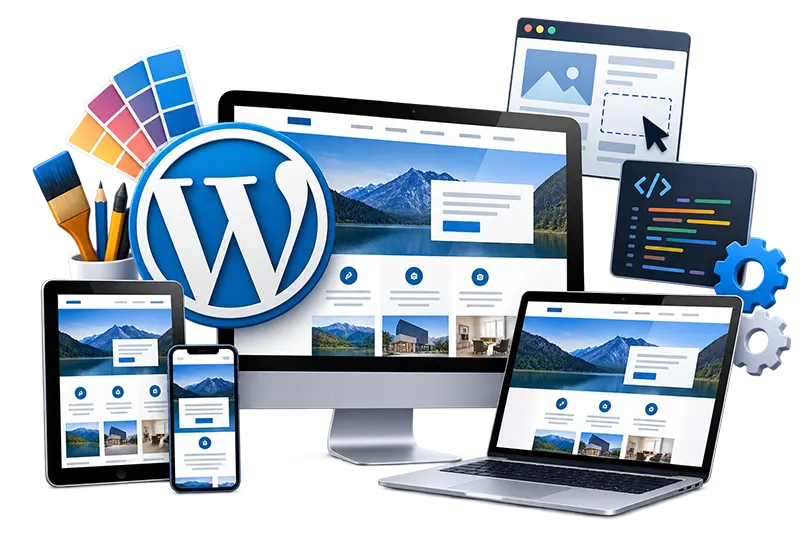 WordPress web design service