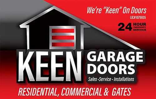 Keen Garage Doors Logo