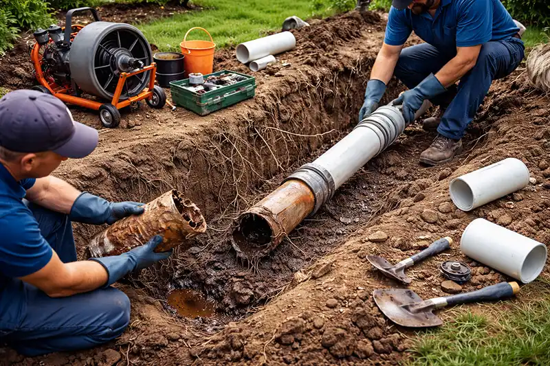 sewer line repair